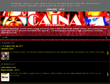 Tablet Screenshot of caina.it
